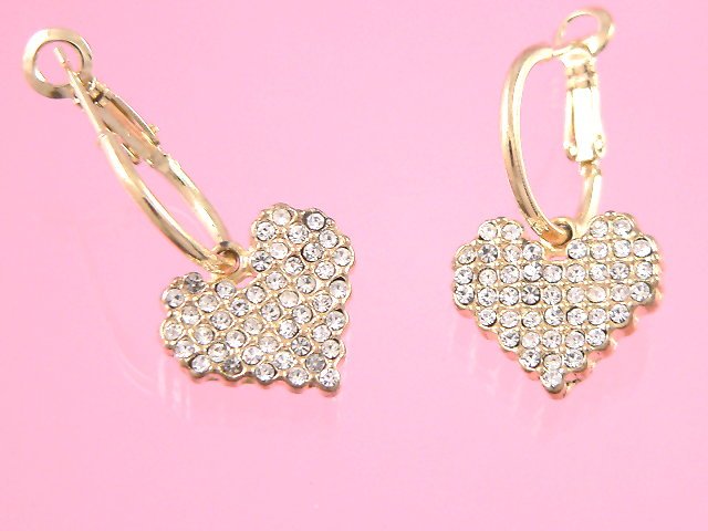 mosaic gold earrings