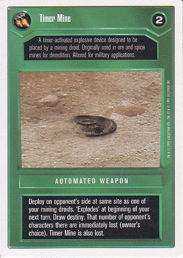 Star Wars CCG 1995 - Timer Mine