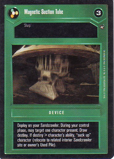 Star Wars CCG 1995 - Magnetic Suction Tube