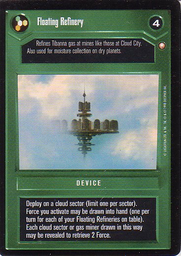 Star Wars CCG 1995 - Floating Refinery