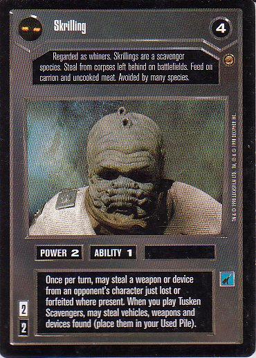 Star Wars CCG 1995 - Skrilling