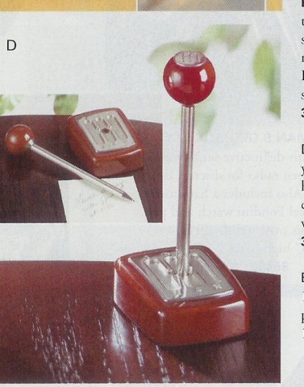 Gear Shift Pen Stand