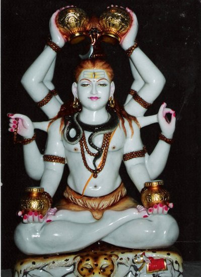 Marble Shiva Statue
