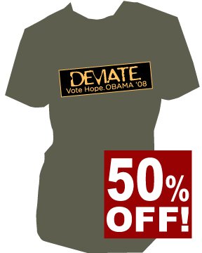 âDeviate. Vote Hopeâ Bumper Sticker | unisex | SM - 3XL (please indicate size during checkout)
