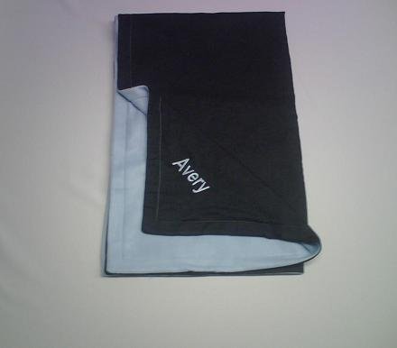 Personalized baby blanket