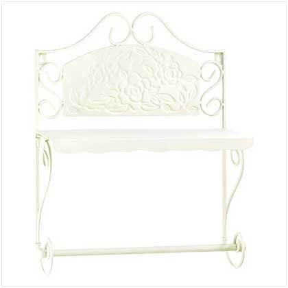NEW! ELEGANT TOWEL BAR/SHELF-ITEM #39004