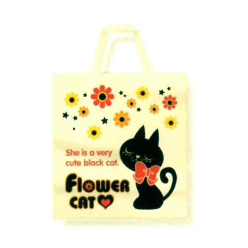 Flower Cat Tote Bag