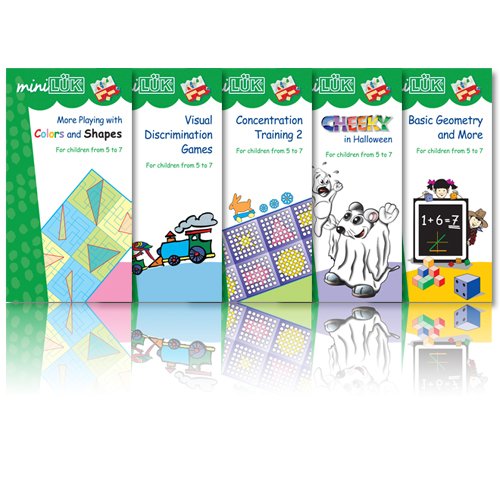 miniLUK Brain Training Young Explorer Collection Set 3