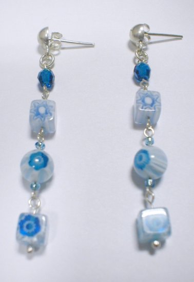 aretes muranos hindues