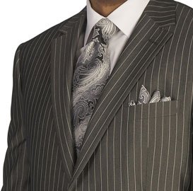 Pinstripe suits