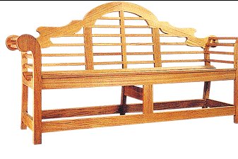 DESIGNED BACK BENCH