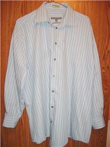 Kenneth Cole Dress Shirt Mens L 16