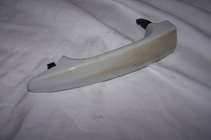 BMW 535i Passanger rear door handle.