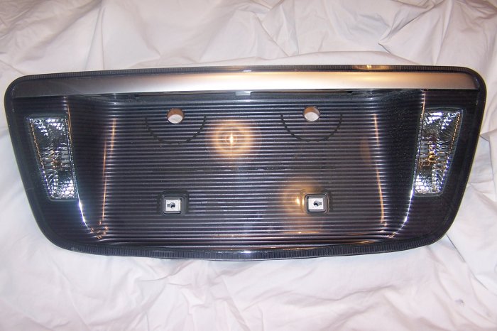 Acura TL license plate cover