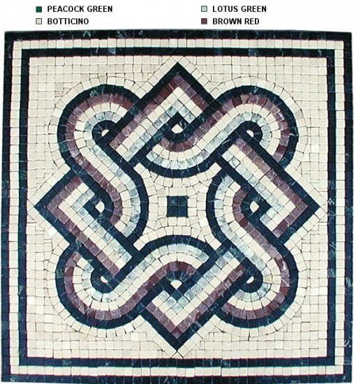 Marble Mosaic Medallion Classic Design