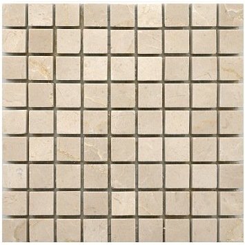 Polished Botticino 10mm Tesserae Partial Sheets