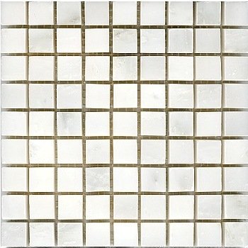 Polished Bianco Carrara 10mm Tesserae Partial Sheets
