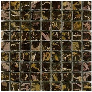 Polished Tiger 10mm Tesserae Partial Sheets
