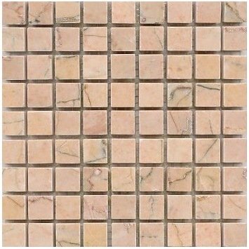 Polished Rojo Alicante 10mm Tesserae Partial Sheets
