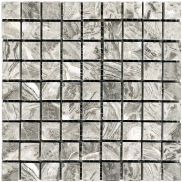 Loose Polished Overlord Marble Mosaic Tesserae 7mm Thick