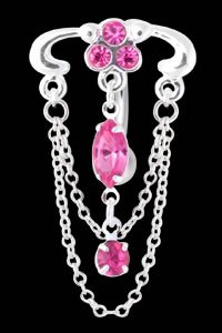 Chandelier Belly Button Ring