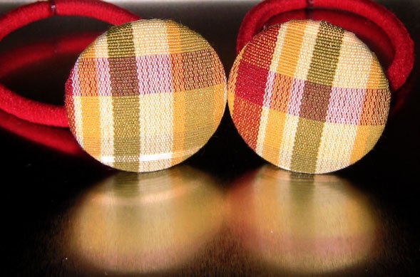 Just Plaid Ponytail Holders