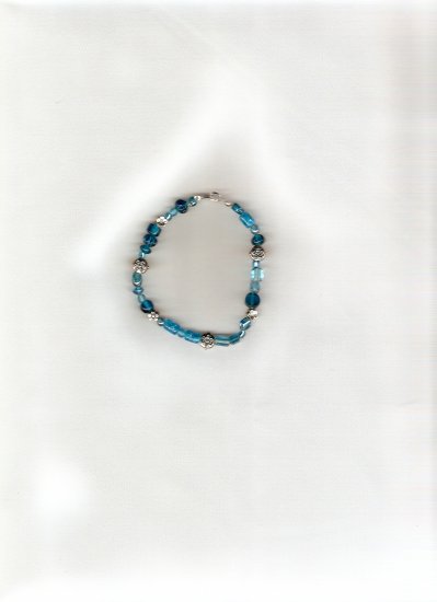 Bikini Bottom Hand beaded bracelet