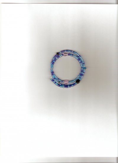 Lapis Coil Bracelet
