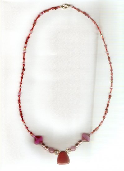 Ruby Rose Necklace