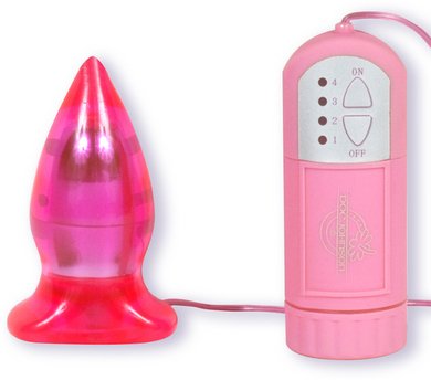Lucid Dream 72 Vibrating Butt Plug - Coral - DJ0920-02