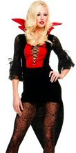 Velvet and Lace Vampire Costume