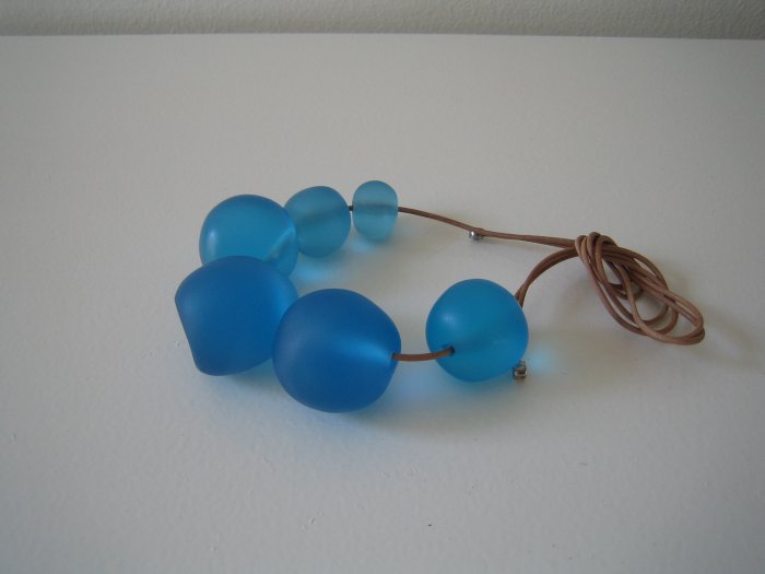 Macy Necklace - Blue