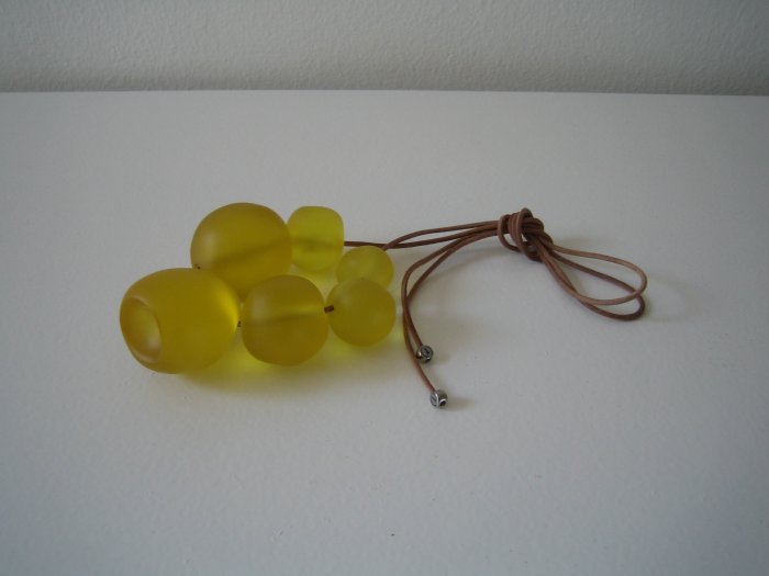 Macy Necklace - Yellow