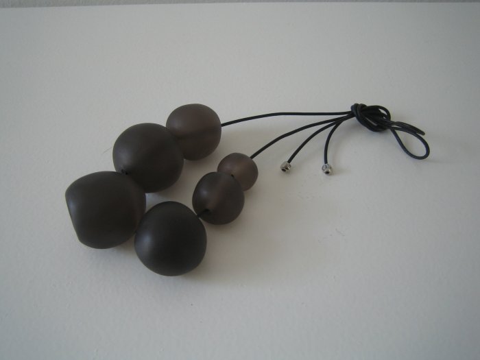 Macy Necklace - Grey