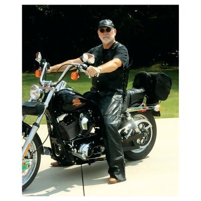 Genuine Leather Motorcycle Chaps