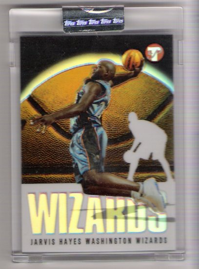 2003 TOPPS PRISTINE JARVIS HAYES WIZARDS UNCIRCULATED REFRACTOR CARD