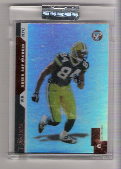 2005 TOPPS PRISTINE JAVON WALKER PACKERS UNCIRCULATED CARD