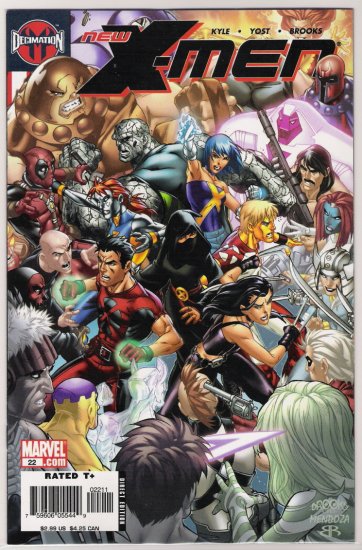 NEW X-MEN #22-NEVER READ!