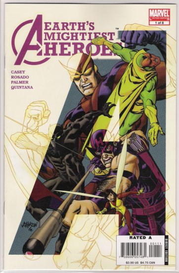 AVENGERS EARTH'S MIGHTIEST HEROES II #1-NEVER READ!