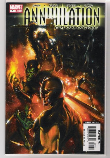 ANNIHILATION PROLOGUE #1 KEITH GIFFEN-NEVER READ!