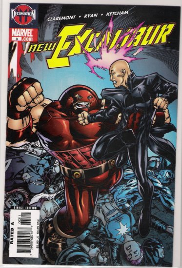 NEW EXCALIBUR #3 CHRIS CLAREMONT-NEVER READ!