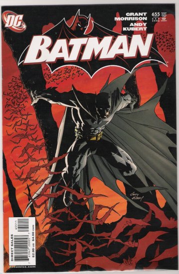 BATMAN #655 GRANT MORRISON/ANDY KUBERT-NEVER READ!