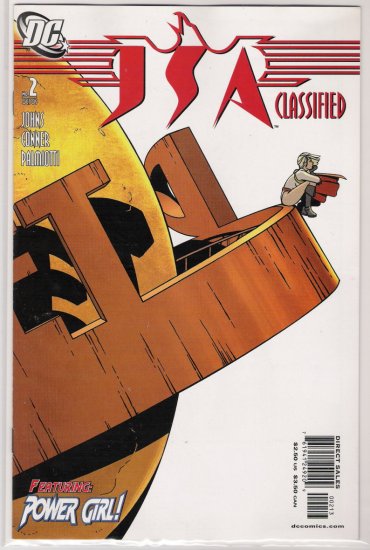 JSA CLASSIFIED #2 3RD PRINT-NEVER READ!