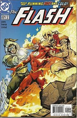 FLASH #221 GEOFF JOHNS-NEVER READ!