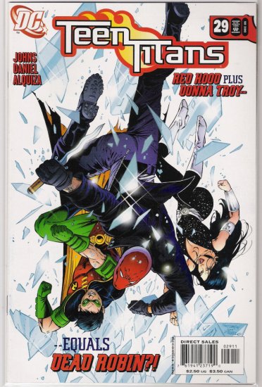 TEEN TITANS #29 GEOFF JOHNS-NEVER READ!