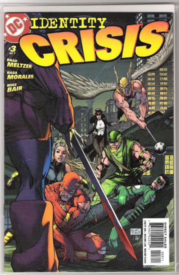 IDENTITY CRISIS #3 1ST PRINT-NEVER READ!