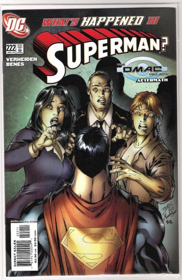 SUPERMAN #222-NEVER READ!