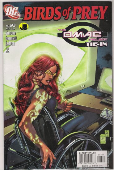 BIRDS OF PREY #83-NEVER READ!