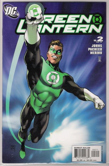 GREEN LANTERN #2 GEOFF JOHNS-NEVER READ!