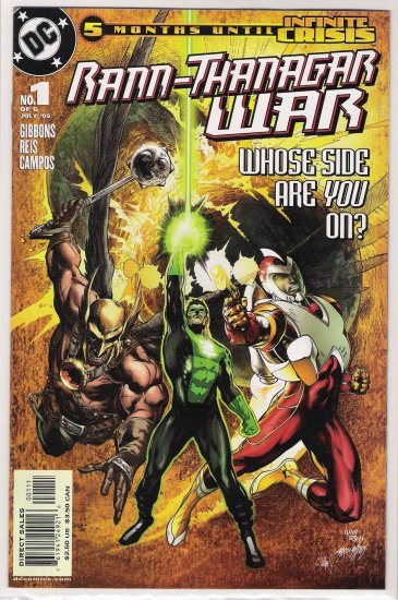 RANN-THANAGAR WAR #1 FIRST PRINT-NEVER READ!